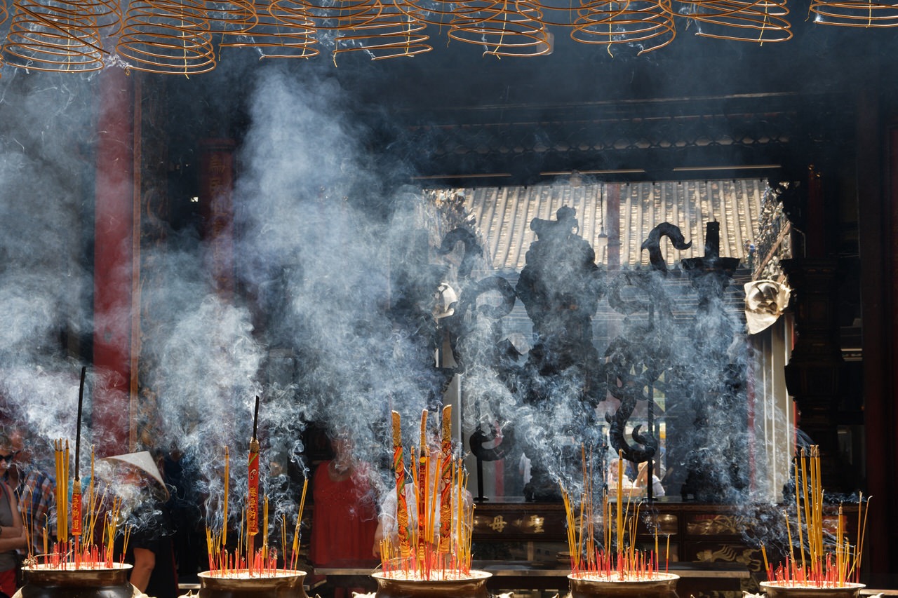 ￼Ba Thien Hau Pagode, Ho-Chi-Minh-Stadt